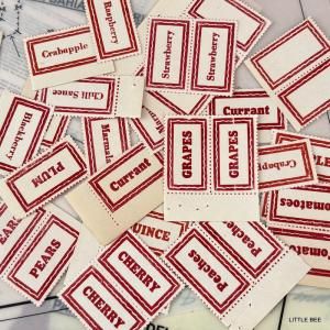 R-1370 preserve jar labels  ¸ѥ٥롡38祻å