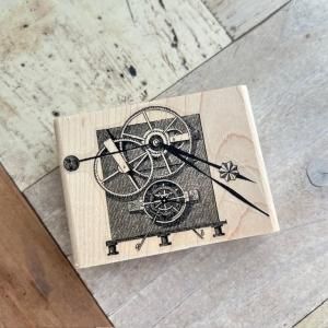 E-1232 Steampunk Machine With Moon
