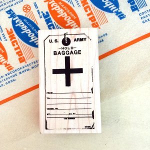 E-1267Army Baggage Tag 
