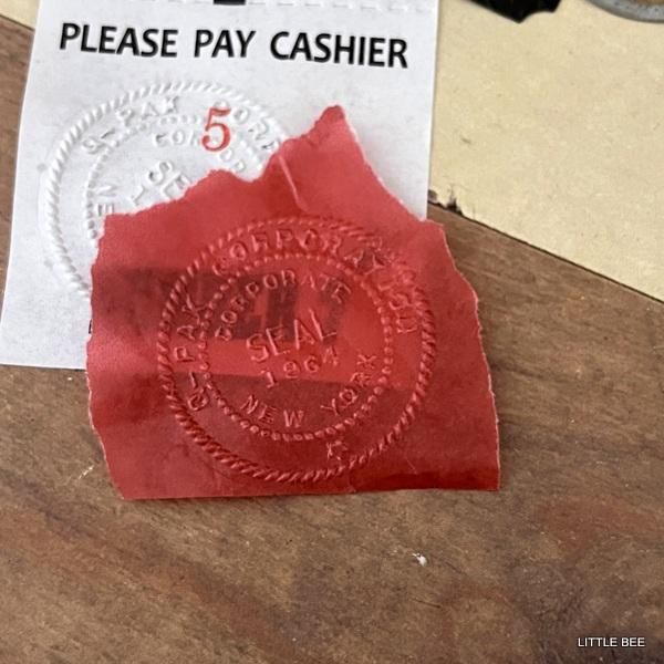 R-1630 アンティーク エンボッサー/カンパニーシール - LITTLE BEE