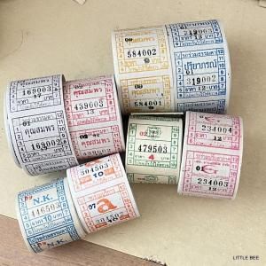 海外紙物ヴィンテージ Horse Tram チケット3種ロール売り