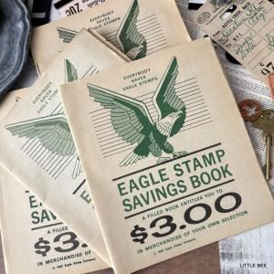 R-2041  ơ ݥ֥å EAGLE STAMP SAVINGS BOOK