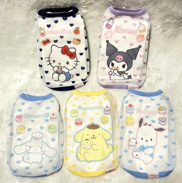 サンリオキャラクターズコラボ(5キャラ) ・ COOLメッシュタンク