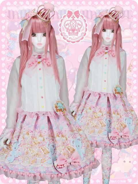 チョコミントくまのコティーちゃんのスウィーツワンダーランド JSK 楽天市場】8W1018チョコミントくまのコティーちゃんのスウィーツ