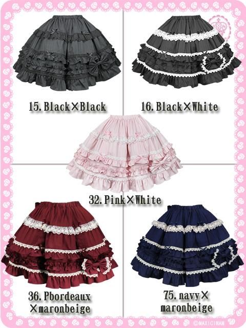 大きいサイズロリータ ゴスロリ服 通販 スカート