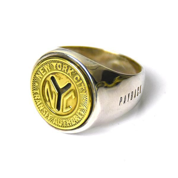 PAYBACK】New York Token Silver Ring（1953）LIEONSHARE