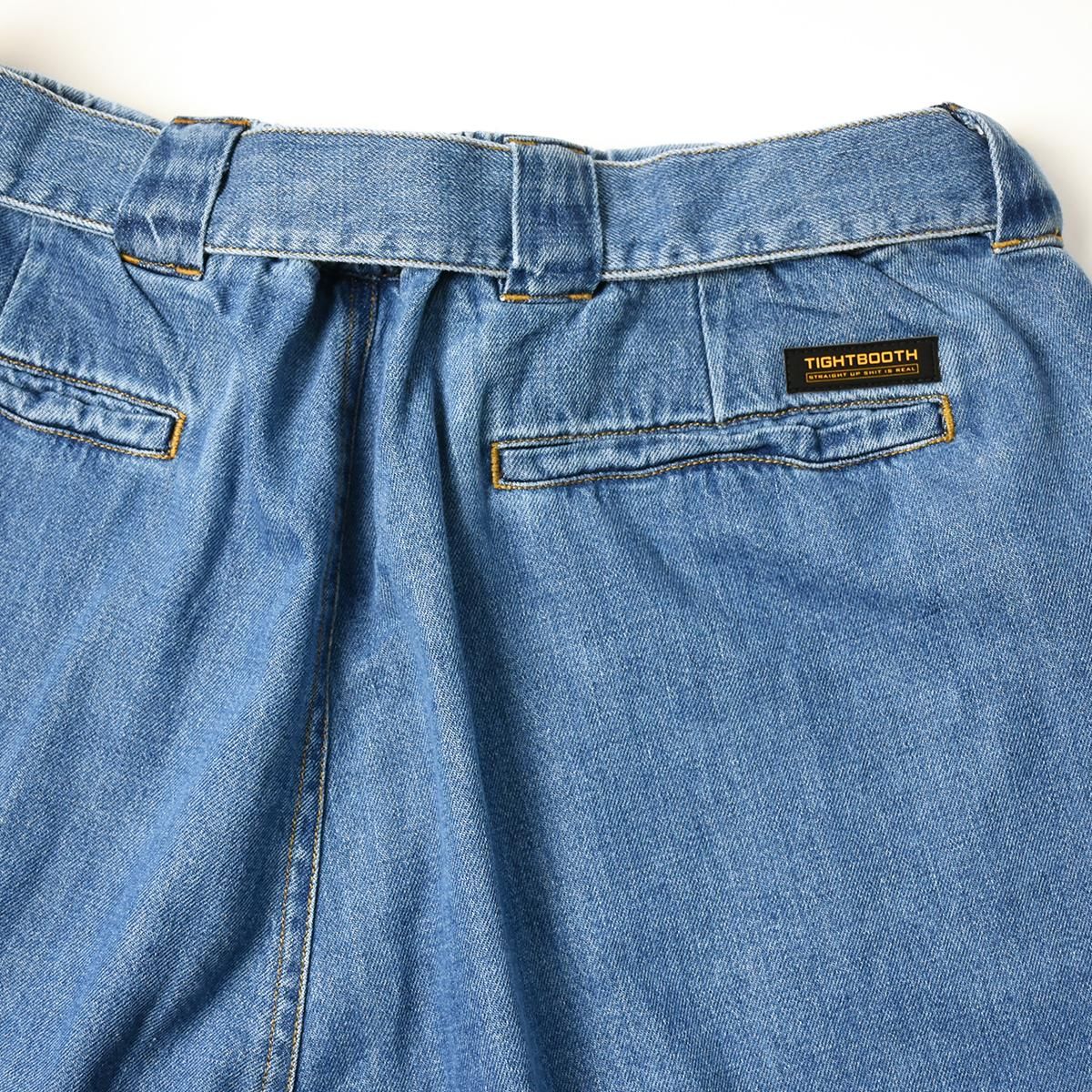 初回限定】 TIGHTBOOTH 22ss DENIM CROPPED PANTS デニム abamedyc.com