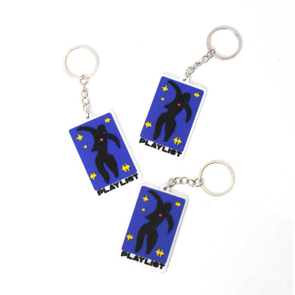 PLAYLISTP.L Rubber Key Ring
                          </a>
            <span class=