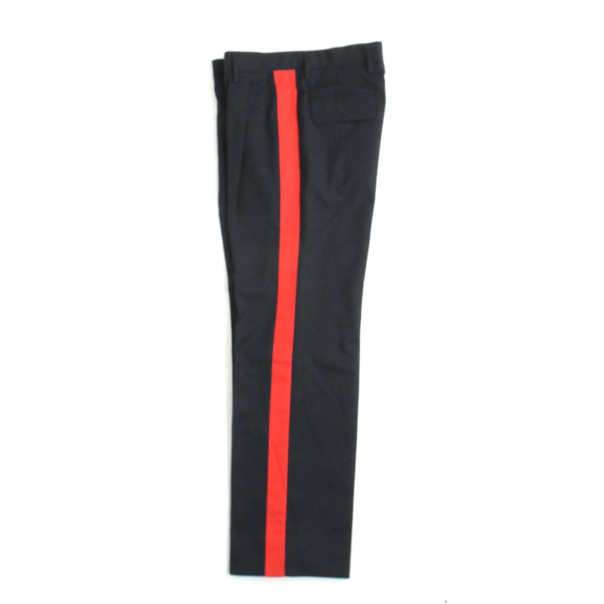 DEAD STOCK】Italy Carabinieri Side Line Pants (Black×Red)-LIEON SHARE  ライオンシェアー