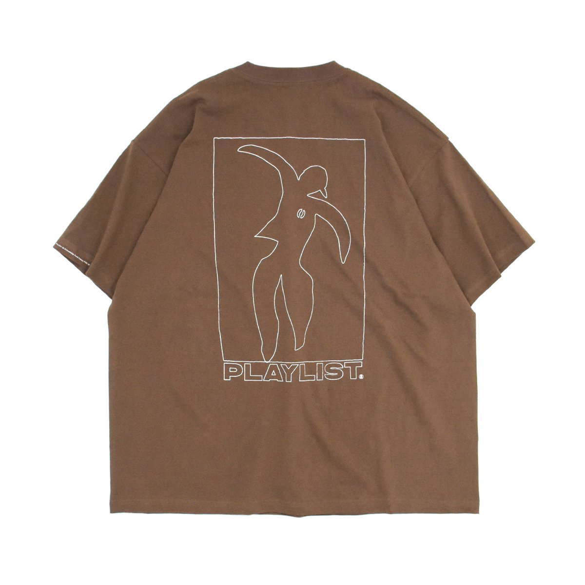 【PLAYLIST】PLAYLIST Logo T-Shirt (Brown)
                          </a>
            <span class=