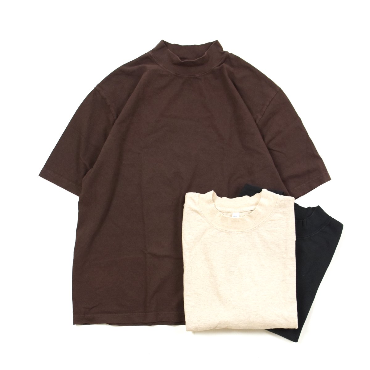 LOS ANGELES APPARELOversized Short Sleeve High Mockneck T-Shirt (3Color)
                          </a>
            <span class=