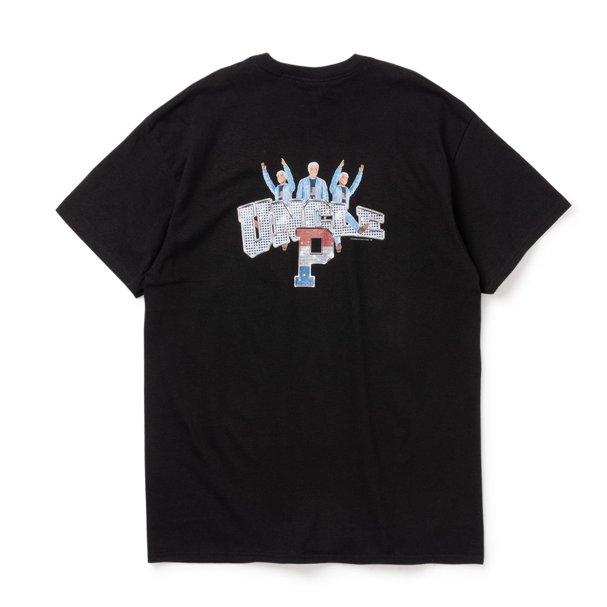 <img class='new_mark_img1' src='https://img.shop-pro.jp/img/new/icons23.gif' style='border:none;display:inline;margin:0px;padding:0px;width:auto;' />【Select Item】UNCLE P Bling SS Tee (Black)
                          </a>
            <span class=