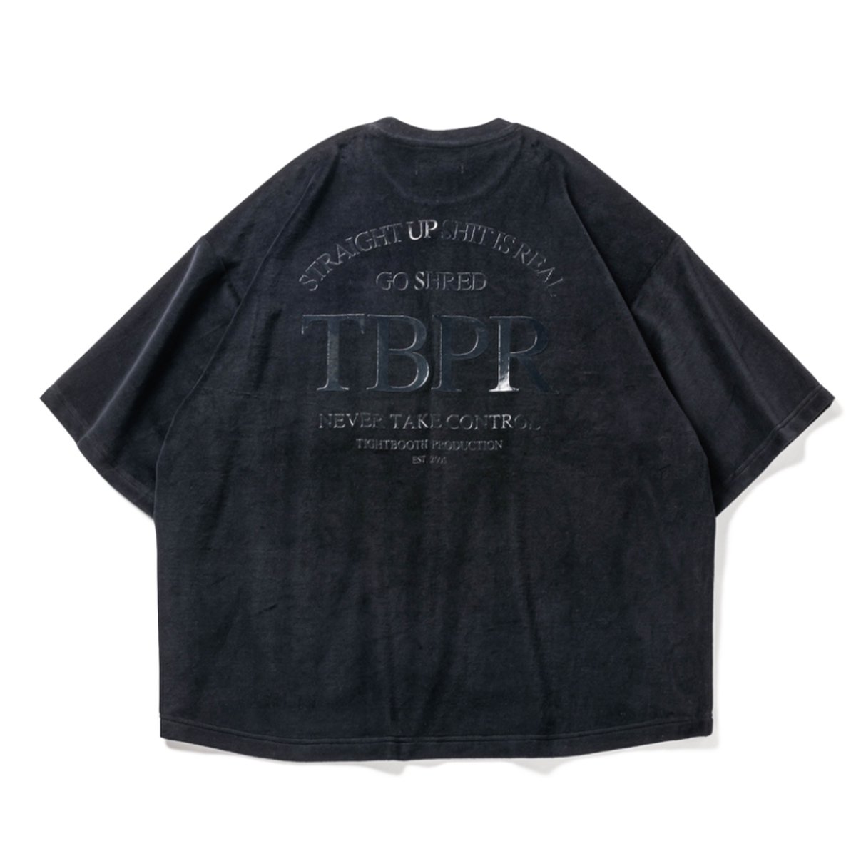 【TIGHTBOOTH】Straight Up Velour T-Shirt (Black)
                          </a>
            <span class=