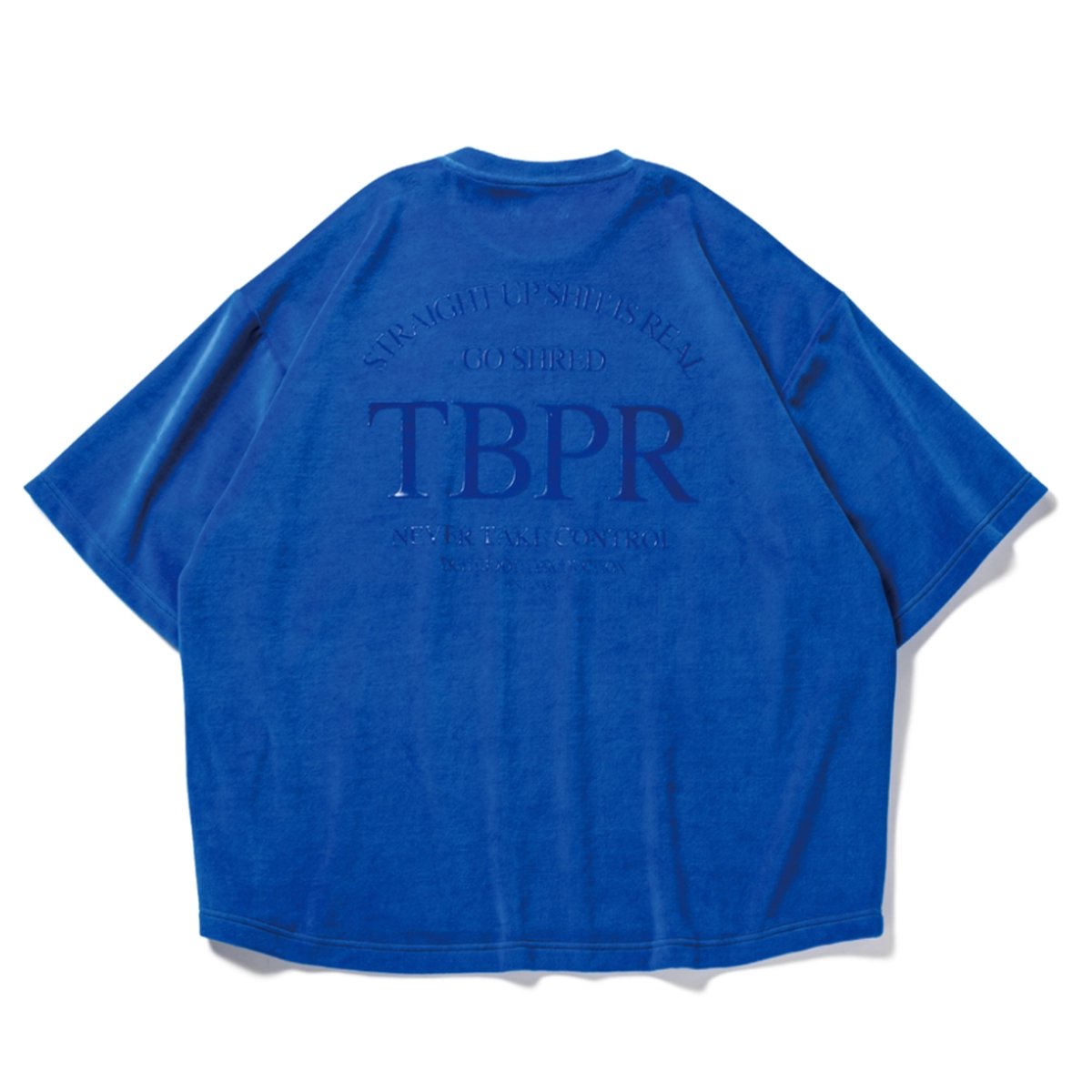 【TIGHTBOOTH】Straight Up Velour T-Shirt (Blue)
                          </a>
            <span class=