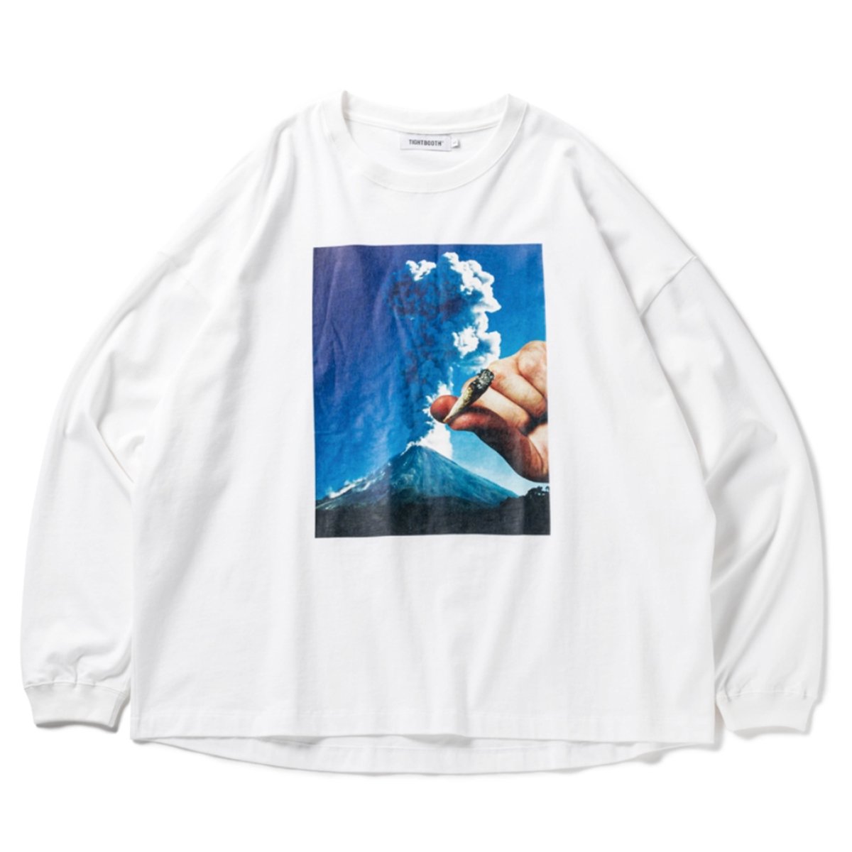 【TIGHTBOOTH】Volcano L/S Tee (White)
                          </a>
            <span class=