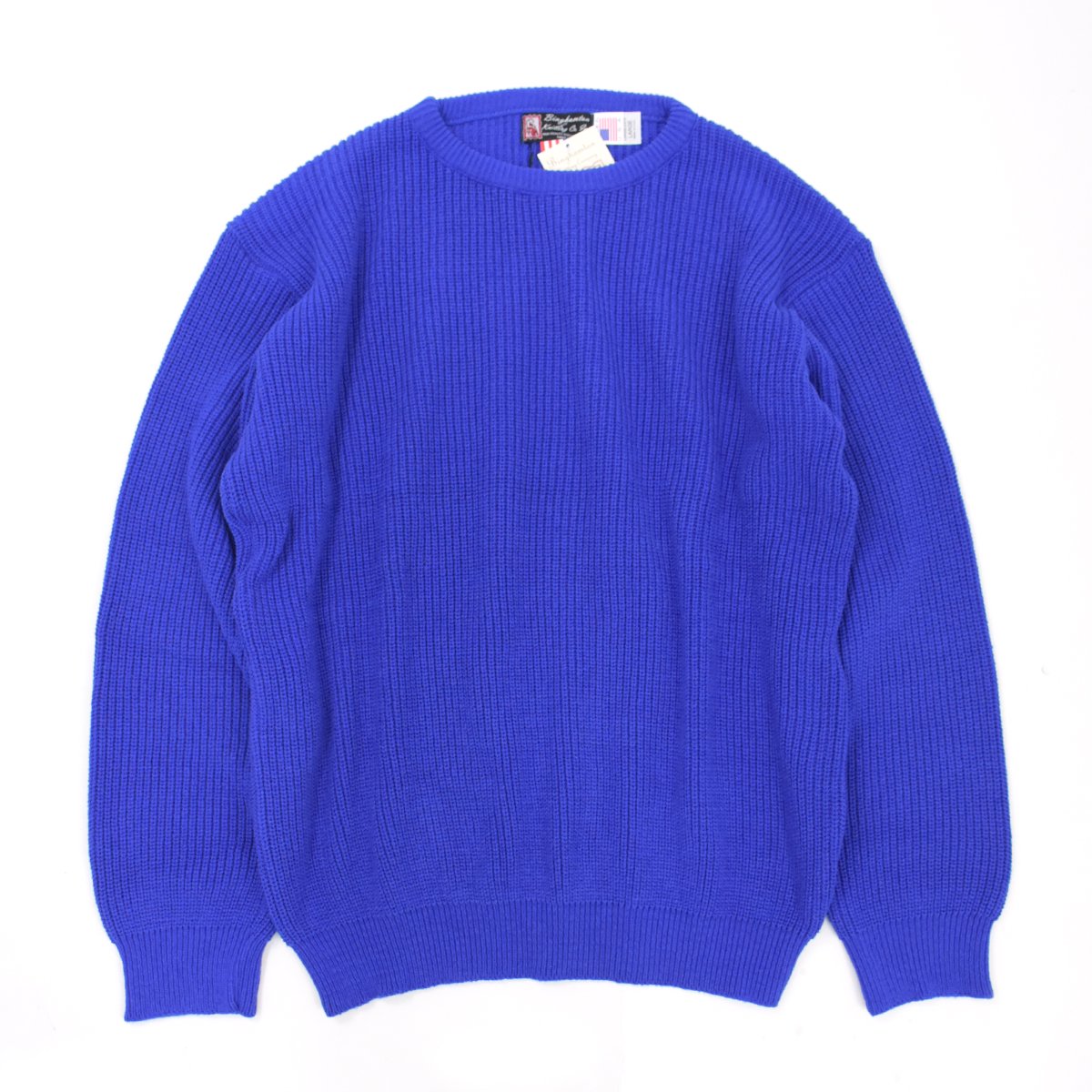 <img class='new_mark_img1' src='https://img.shop-pro.jp/img/new/icons23.gif' style='border:none;display:inline;margin:0px;padding:0px;width:auto;' />【Binghamton】Knitting Shaker Pullover (Blue)
                          </a>
            <span class=