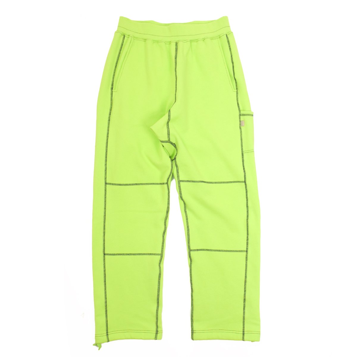 <img class='new_mark_img1' src='https://img.shop-pro.jp/img/new/icons23.gif' style='border:none;display:inline;margin:0px;padding:0px;width:auto;' />【Whimsy】Stiched Sweat Pants (Lime)
                          </a>
            <span class=