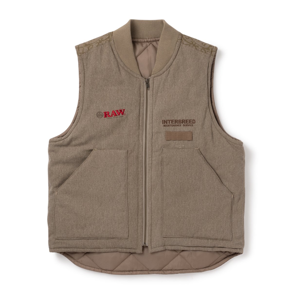 【RAW×INTERBREED】 Factory Vest (Natural)
                          </a>
            <span class=