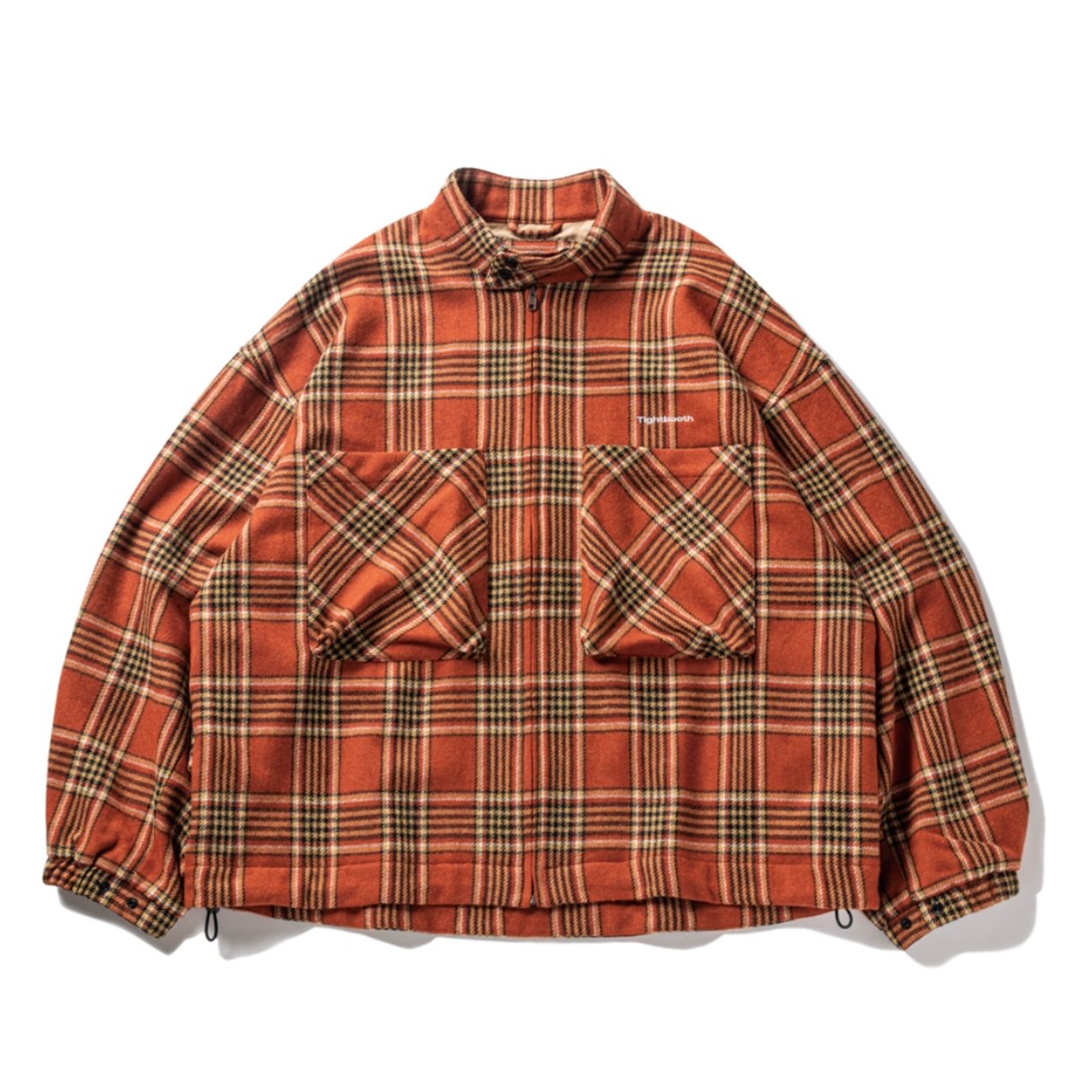 【TIGHTBOOTH】Plaid Flannel Swing Top (Orange)
                          </a>
            <span class=