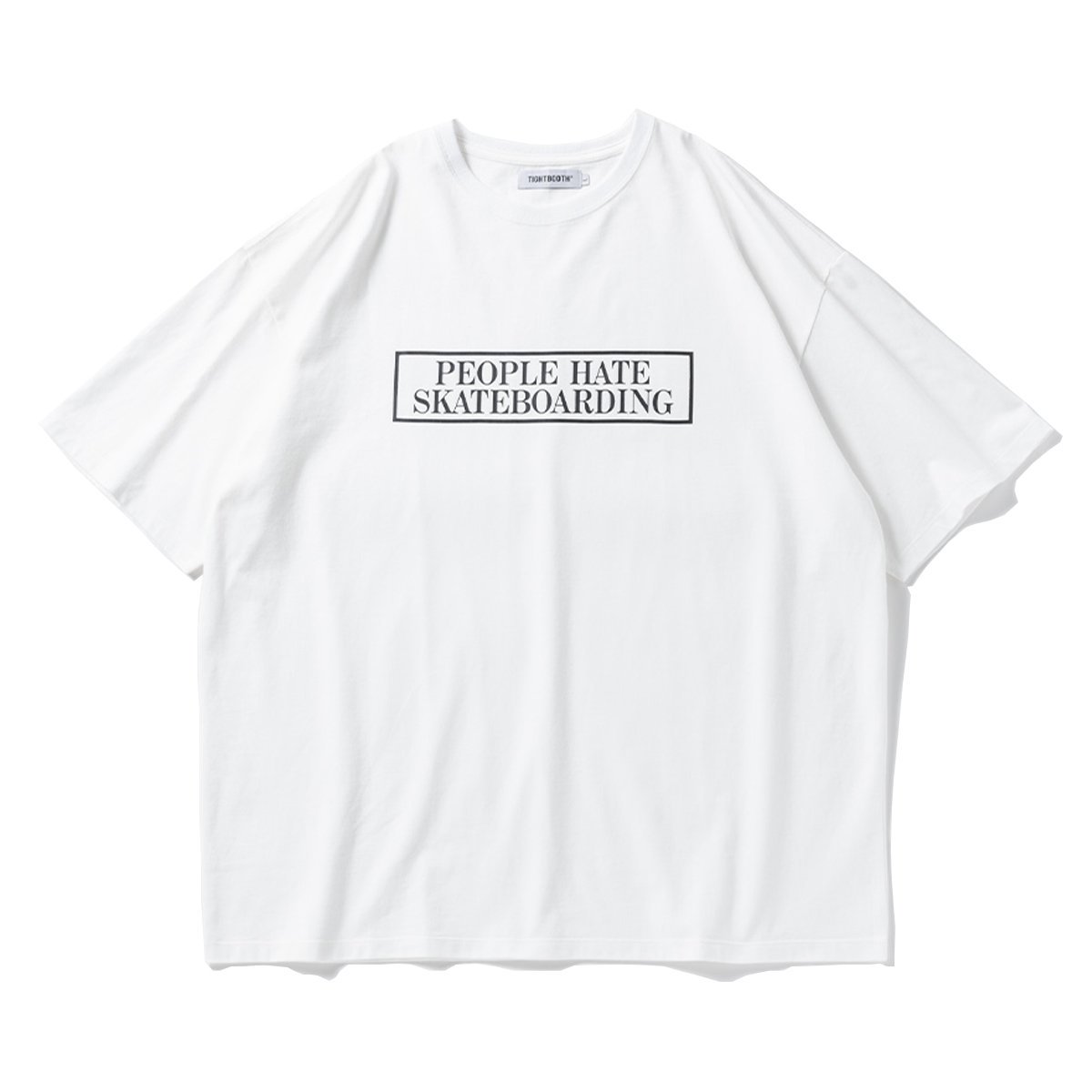 <img class='new_mark_img1' src='https://img.shop-pro.jp/img/new/icons8.gif' style='border:none;display:inline;margin:0px;padding:0px;width:auto;' />TIGHTBOOTHPeople Hate Skate T-Shirt (White)
                          </a>
            <span class=