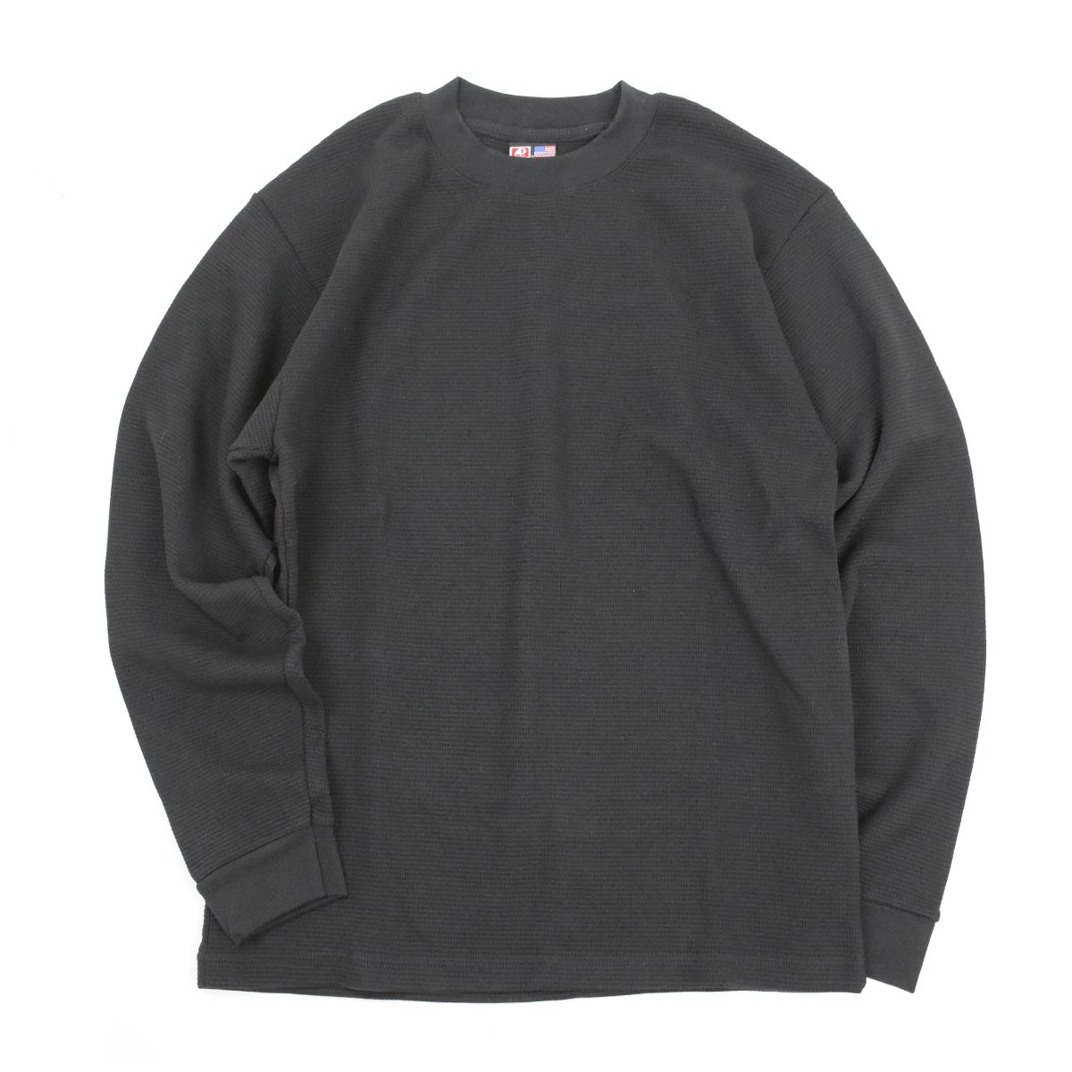【BAYSIDE】Waffle Knit Thermal L/S Tee (Black) 
                          </a>
            <span class=