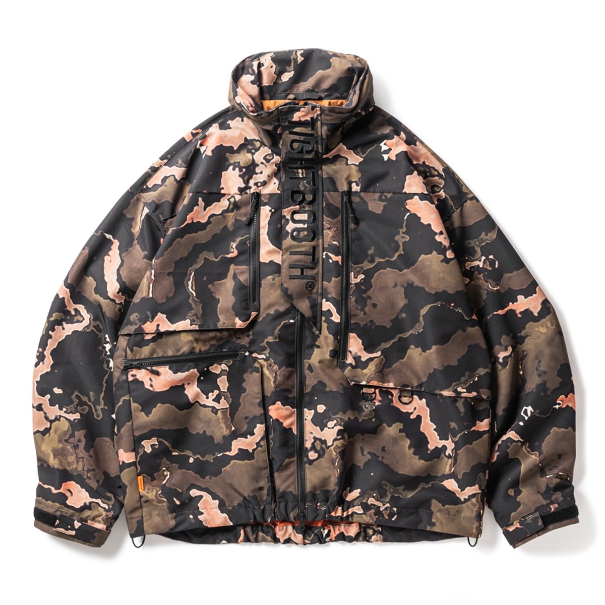 TIGHTBOOTH】Ripstop Tactical JKT (Orange Camo)- LIEON SHARE 