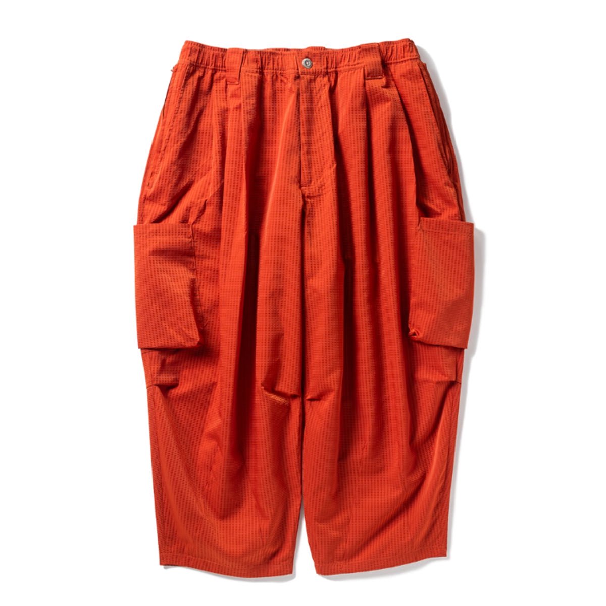 <img class='new_mark_img1' src='https://img.shop-pro.jp/img/new/icons8.gif' style='border:none;display:inline;margin:0px;padding:0px;width:auto;' />TIGHTBOOTHSeersucker Cropped Cargo Pants (Orange) 
                          </a>
            <span class=