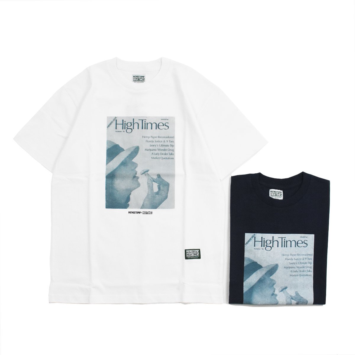 Pot Meets PopHigh Times MagazinePremier Issue Tee (2Color)
                          </a>
            <span class=