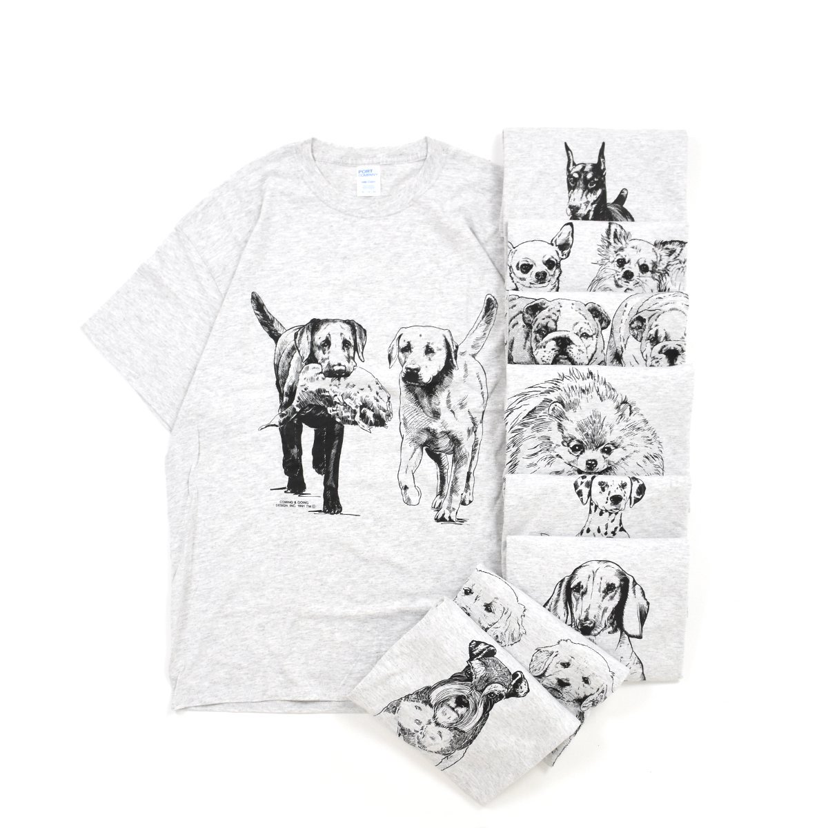<img class='new_mark_img1' src='https://img.shop-pro.jp/img/new/icons8.gif' style='border:none;display:inline;margin:0px;padding:0px;width:auto;' />Coming&GoingDog Tee (Ash Grey)
                          </a>
            <span class=