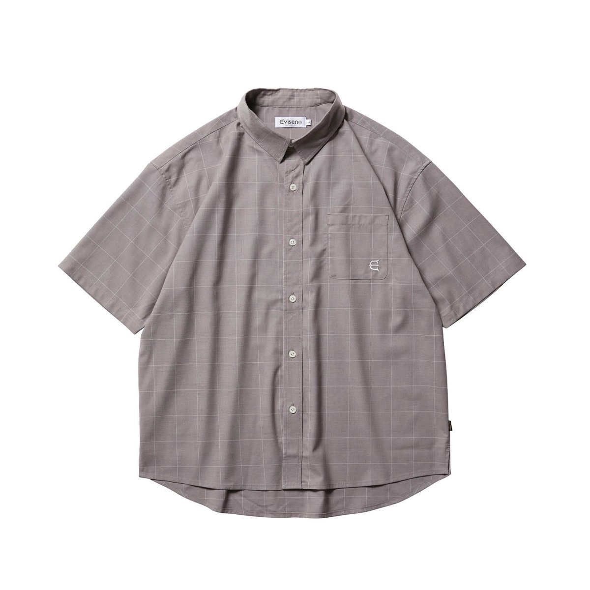 <img class='new_mark_img1' src='https://img.shop-pro.jp/img/new/icons8.gif' style='border:none;display:inline;margin:0px;padding:0px;width:auto;' />EVISENWilliam Plaid Shirt (Gray) 
                          </a>
            <span class=