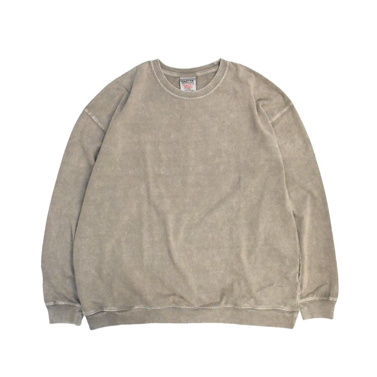【ONEITA POWER-T/オニータパワーティ】Chemical poc L/S tee ONEITA POWER-T］Chemical poc L/S tee (Grey)- LIEON SHARE
