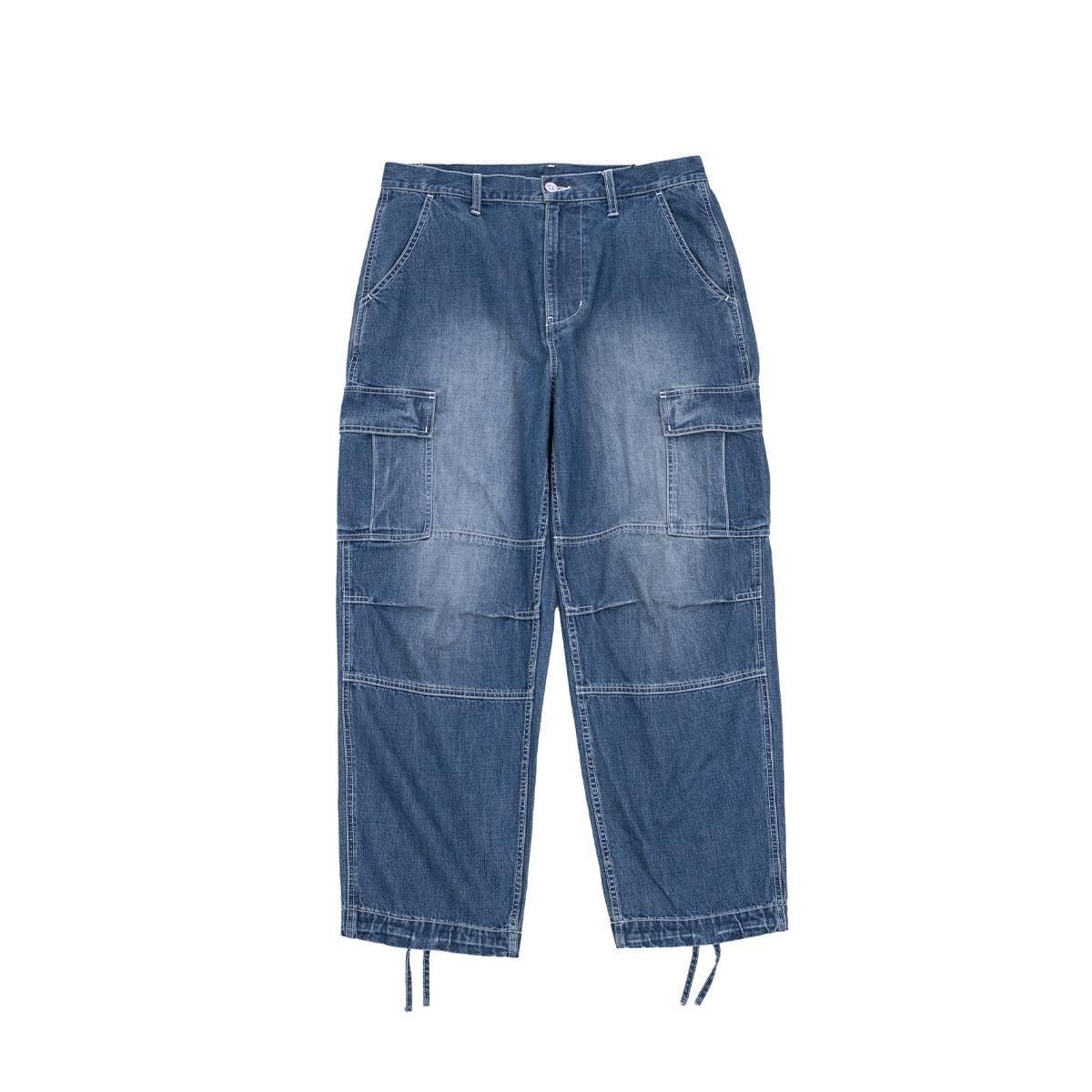 INTERBREED］Engineer Denim Cargo Pants (Indigo)‐ LIEON SHARE