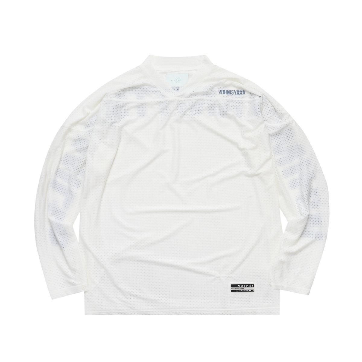 トップス whimsy MESH HOCKEY TOP L WHIMSY / MESH HOCKEY TOP BLACK - COFLO