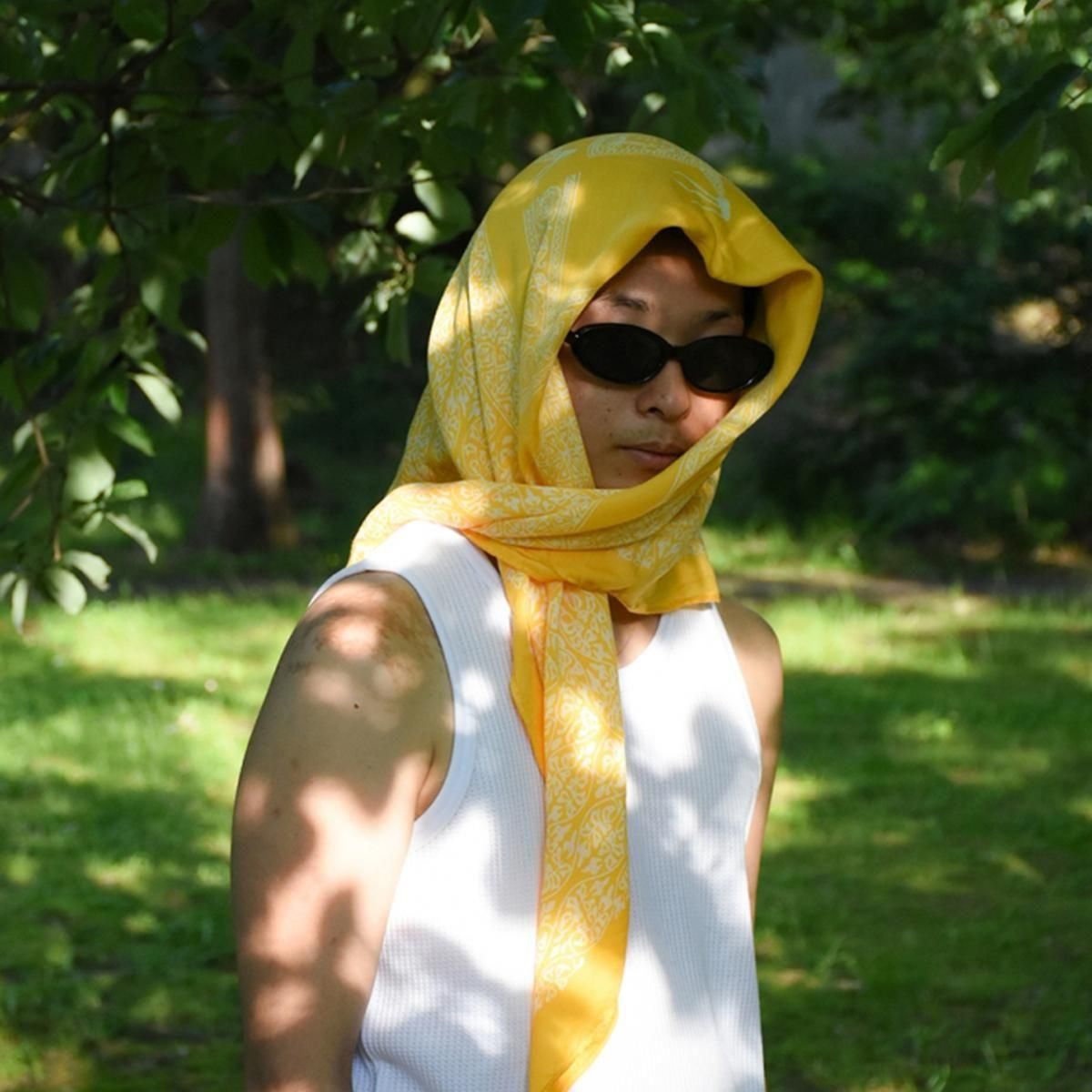 rajabrookeWau Fujitate Scarf(Yellow)
                          </a>
            <span class=