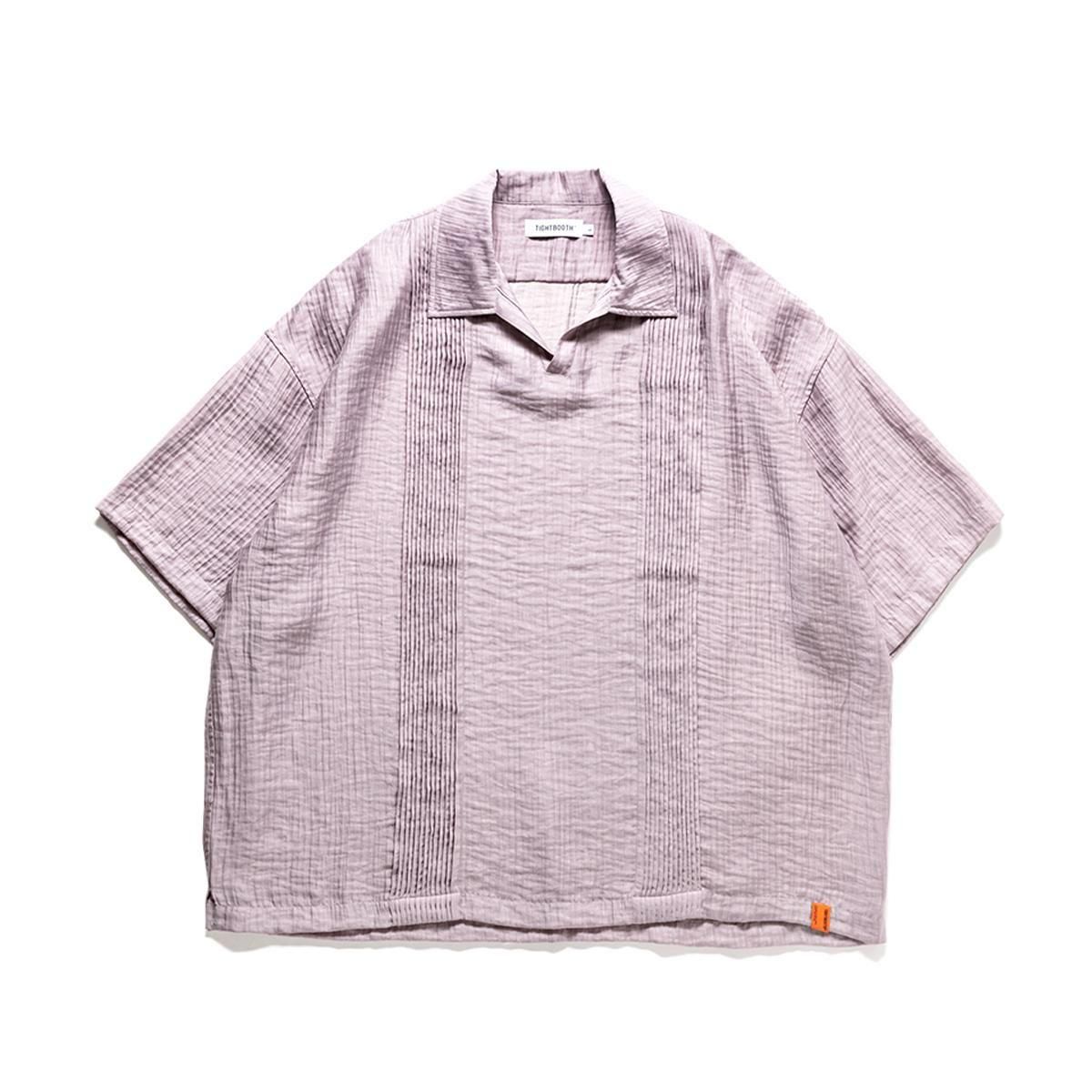 TBPR CUBA OPEN SHIRT 新品 Lサイズ TIGHTBOOTH］Rayon Cuba Open Polo (Grey)- LION SHARE