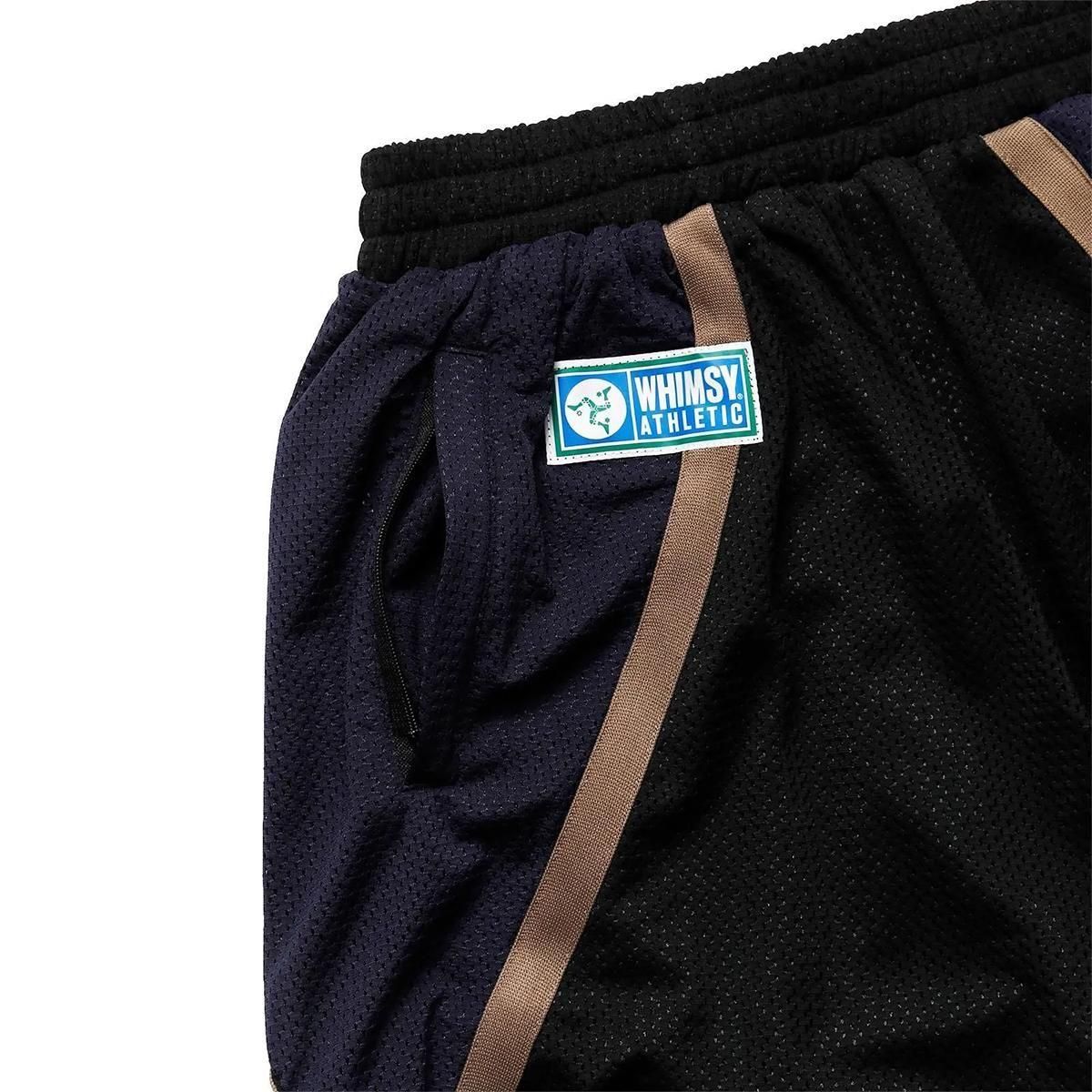 WHIMSY BASKET MESH SHORTS ハーフパンツ Whimsy］Basket Mesh Short (Navy)‐ LION SHARE（ライオン