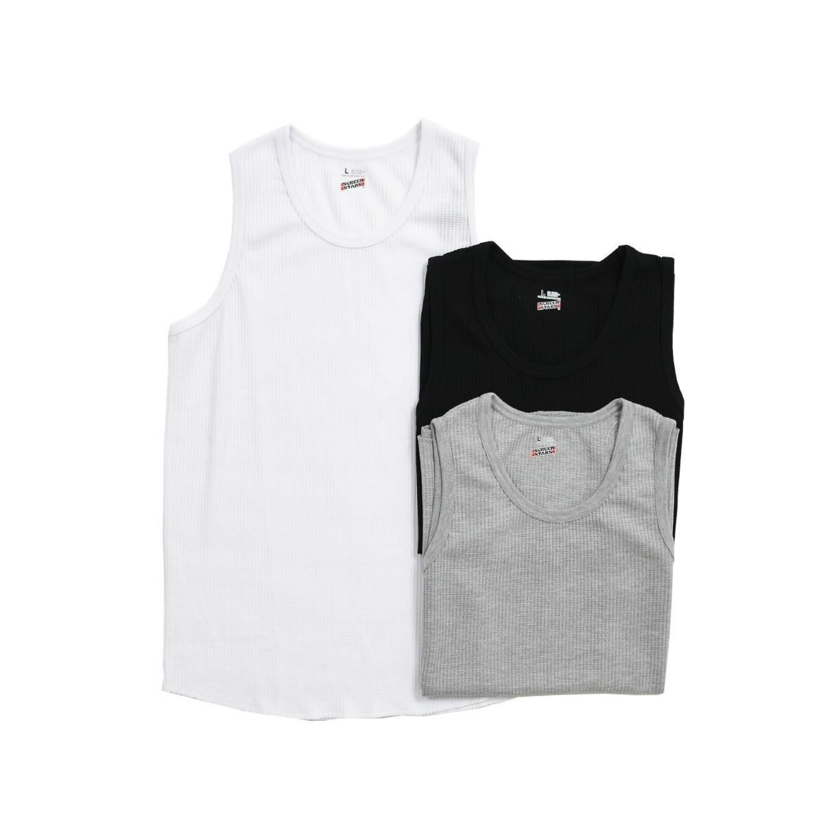 <img class='new_mark_img1' src='https://img.shop-pro.jp/img/new/icons8.gif' style='border:none;display:inline;margin:0px;padding:0px;width:auto;' />Screen StarsWaffle Tank Top (3Color)
                          </a>
            <span class=