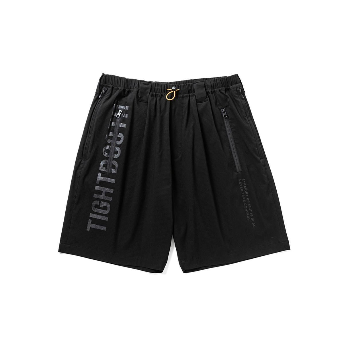 <img class='new_mark_img1' src='https://img.shop-pro.jp/img/new/icons8.gif' style='border:none;display:inline;margin:0px;padding:0px;width:auto;' />TIGHTBOOTHLabel Logo Board Shorts (Black) 
                          </a>
            <span class=