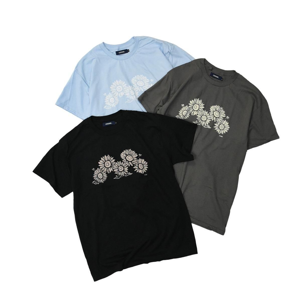 らららのライオン　　AMERI TEE LIONSHARE］Himawari Tee (3Color)- LION SHARE（ライオン
