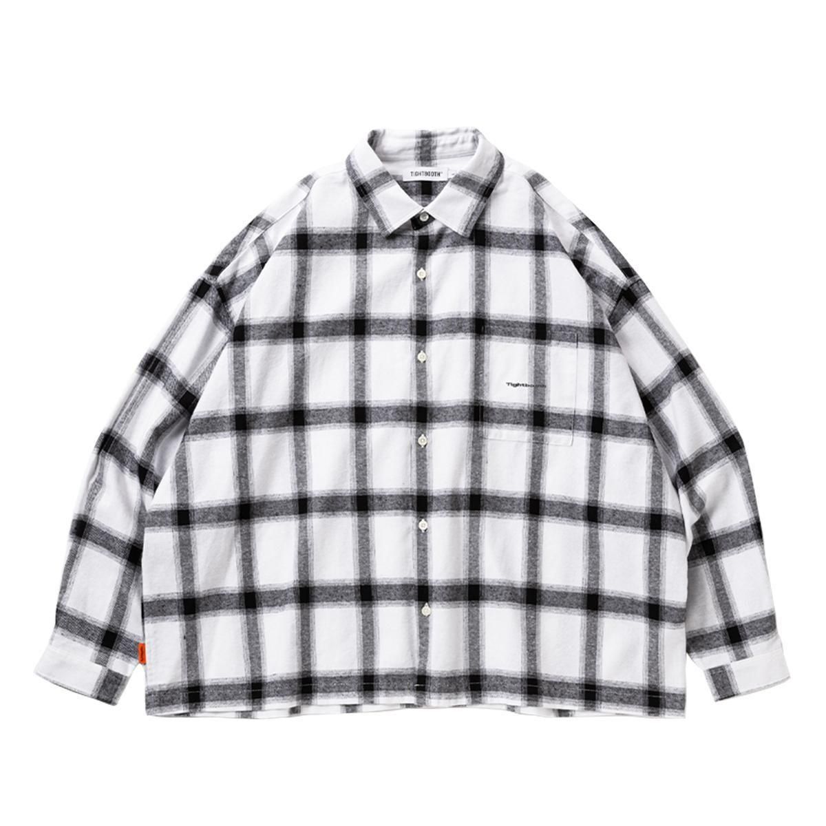 <img class='new_mark_img1' src='https://img.shop-pro.jp/img/new/icons8.gif' style='border:none;display:inline;margin:0px;padding:0px;width:auto;' />TIGHTBOOTHPlaid LS Shirt (White)
                          </a>
            <span class=