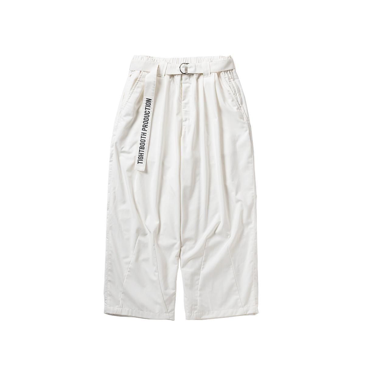 <img class='new_mark_img1' src='https://img.shop-pro.jp/img/new/icons8.gif' style='border:none;display:inline;margin:0px;padding:0px;width:auto;' />TIGHTBOOTHBaggy Slacks (White)
                          </a>
            <span class=