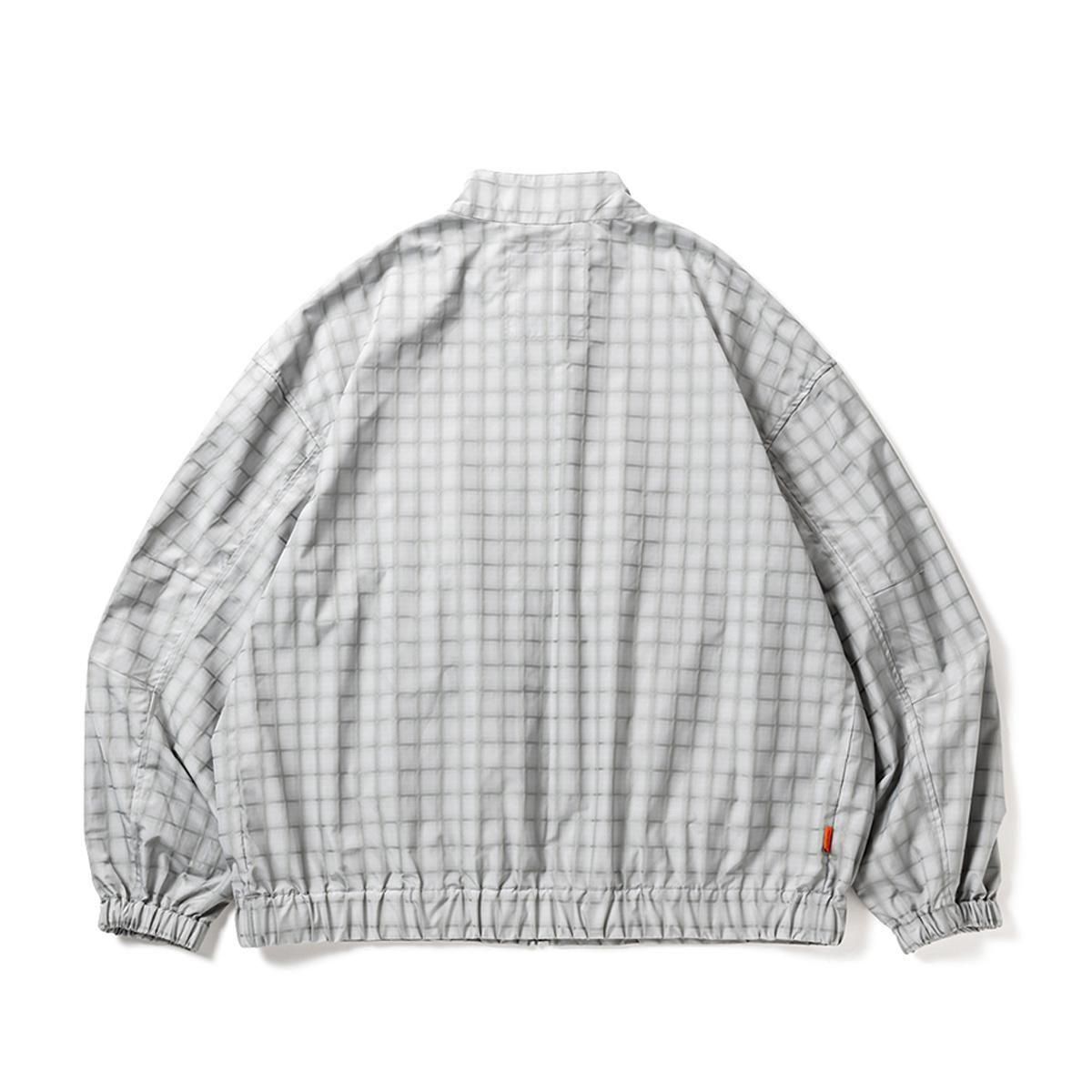 TIGHTBOOTH］Plaid Light Swing Top (Grey)- LION SHARE