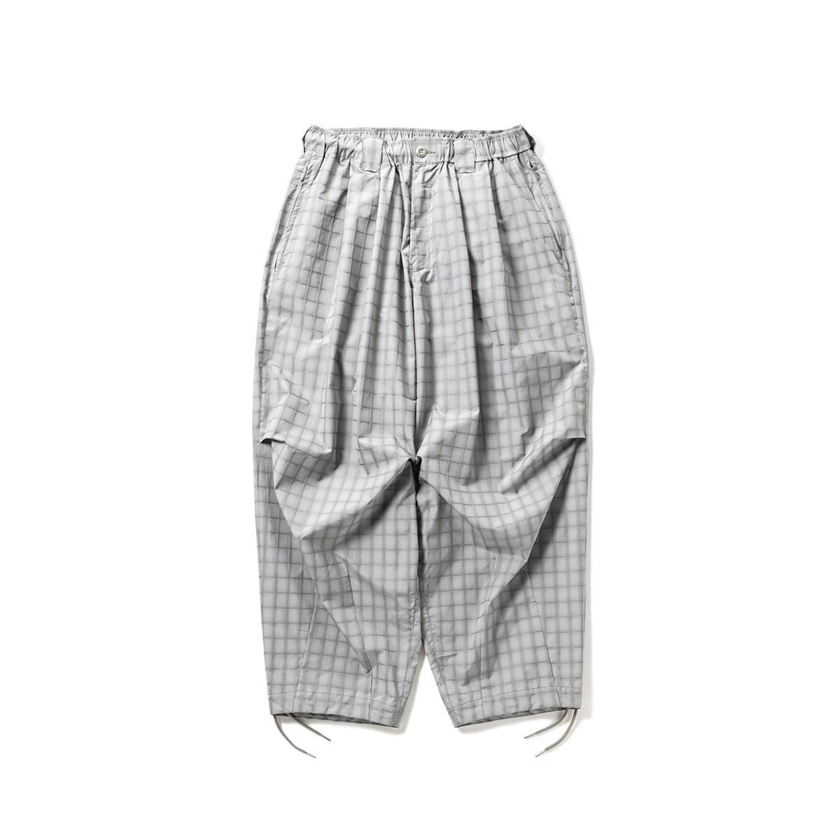 <img class='new_mark_img1' src='https://img.shop-pro.jp/img/new/icons8.gif' style='border:none;display:inline;margin:0px;padding:0px;width:auto;' />TIGHTBOOTHPlaid Light Balloon Pants (Grey)
                          </a>
            <span class=