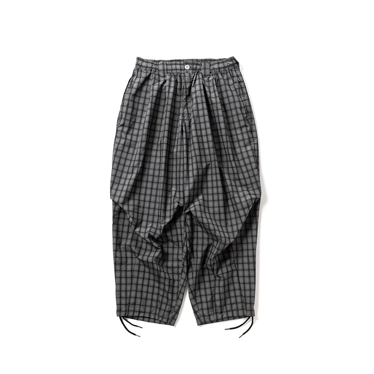 <img class='new_mark_img1' src='https://img.shop-pro.jp/img/new/icons8.gif' style='border:none;display:inline;margin:0px;padding:0px;width:auto;' />TIGHTBOOTHPlaid Light Balloon Pants (Black)
                          </a>
            <span class=
