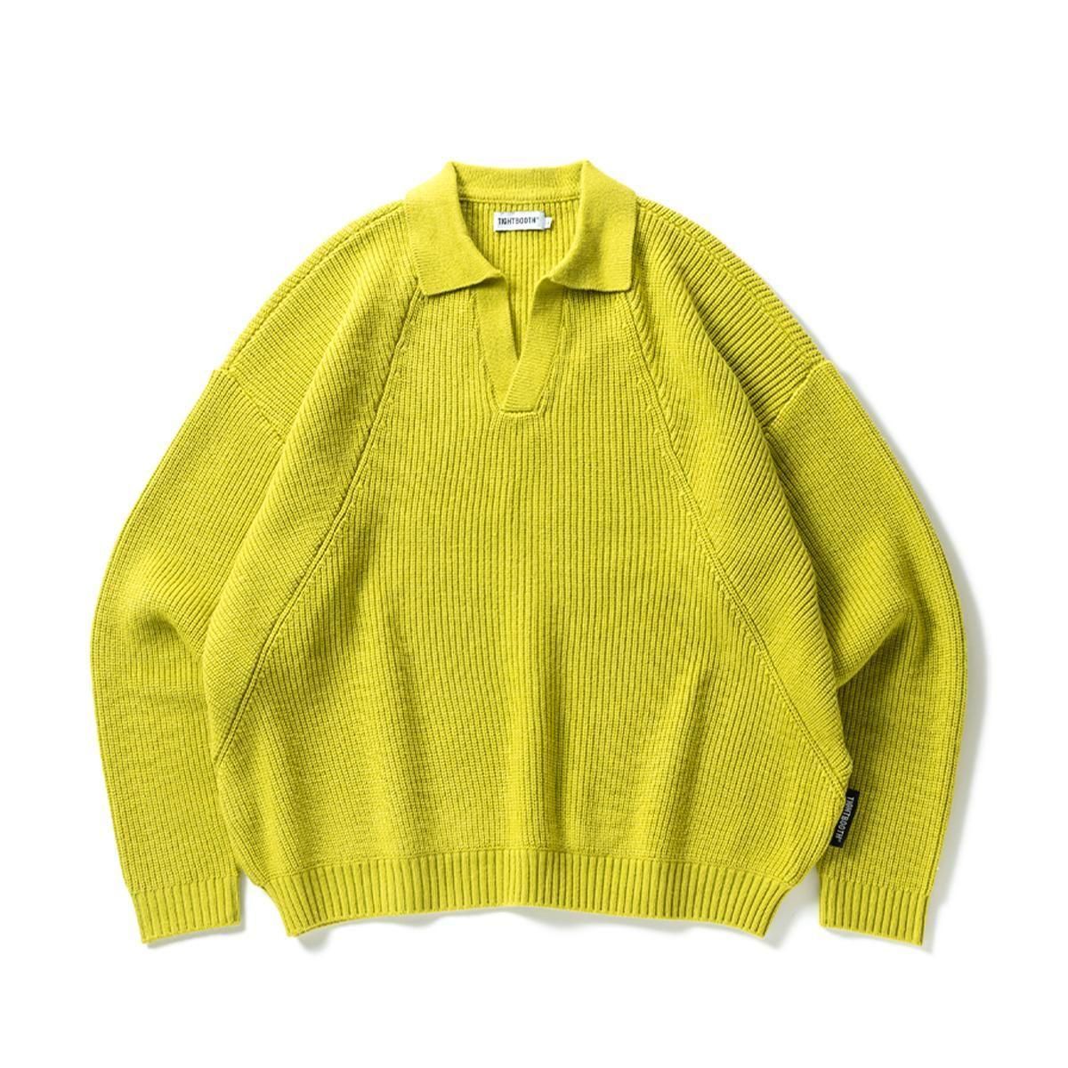 TIGHTBOOTH］Skipper Sweater (Green)- LION SHARE（ライオンシェアー