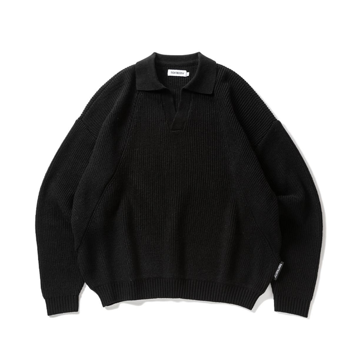 <img class='new_mark_img1' src='https://img.shop-pro.jp/img/new/icons8.gif' style='border:none;display:inline;margin:0px;padding:0px;width:auto;' />TIGHTBOOTHSkipper Sweater (Black)
                          </a>
            <span class=