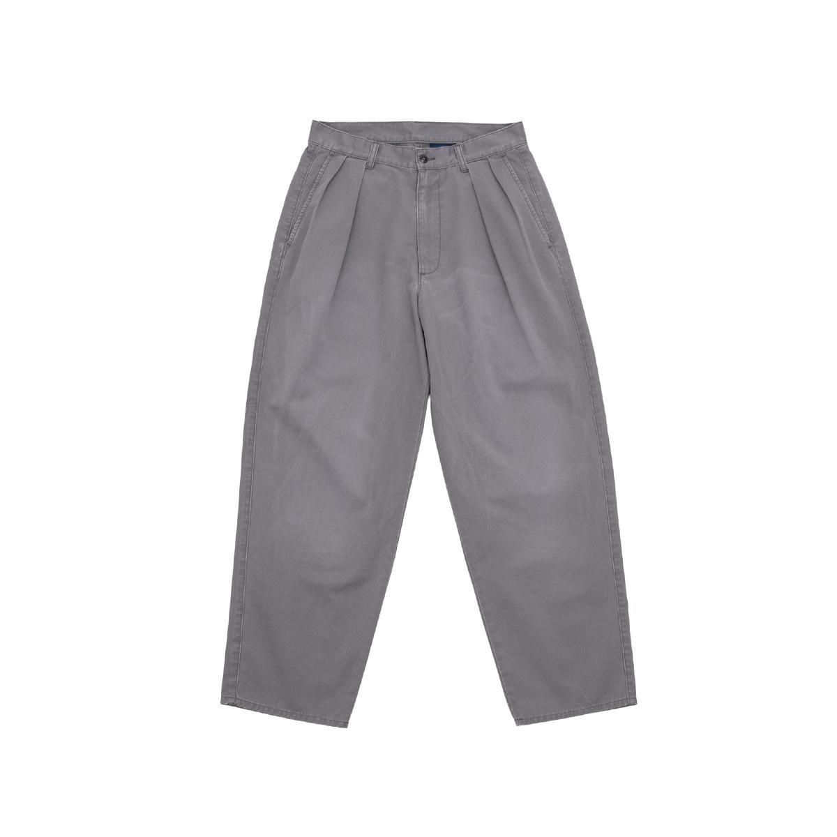 <img class='new_mark_img1' src='https://img.shop-pro.jp/img/new/icons8.gif' style='border:none;display:inline;margin:0px;padding:0px;width:auto;' />INTERBREEDFaded Two Tuck Chino (Grey)
                          </a>
            <span class=