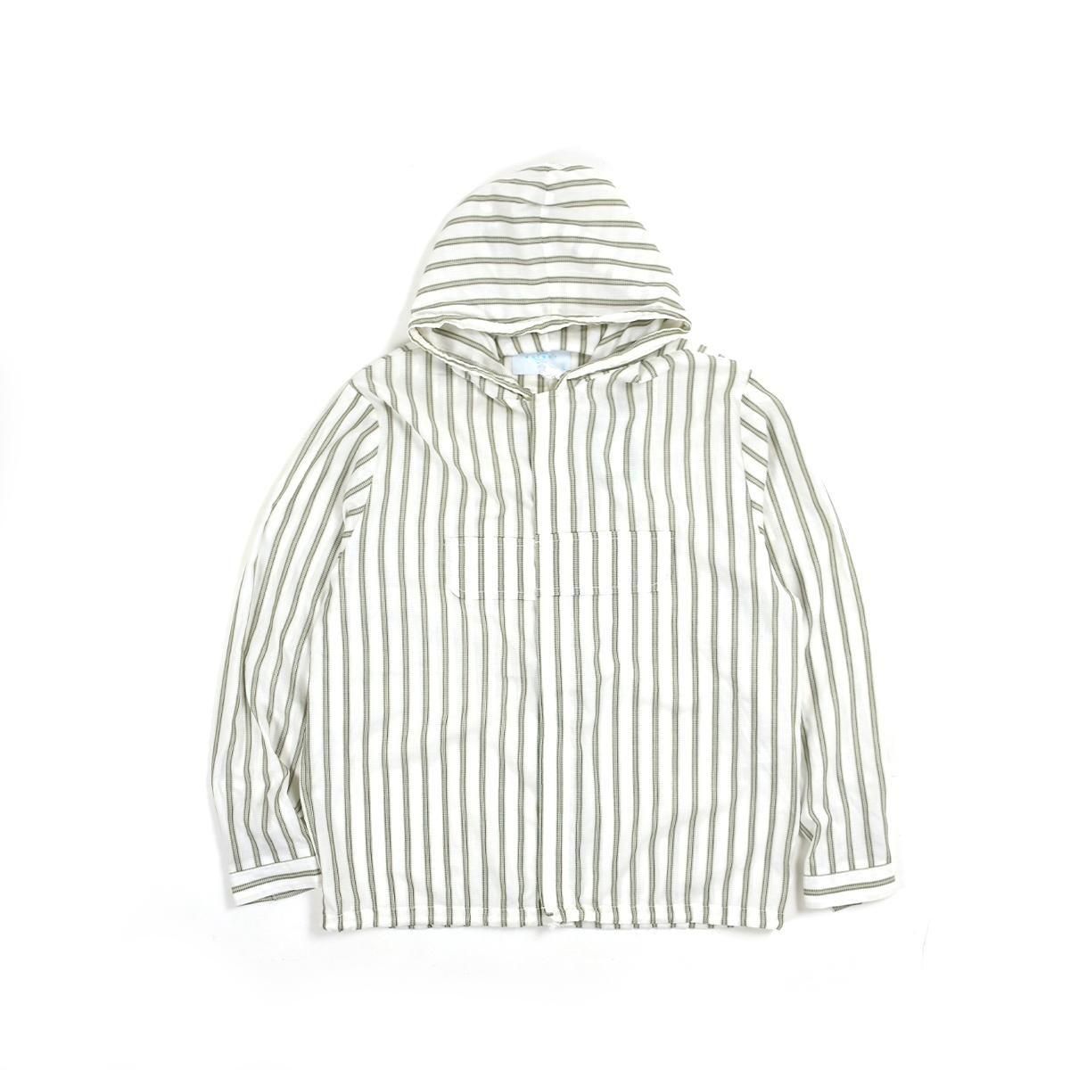 WhimsyHooded Apron Shirt (White Stripe) 
                          </a>
            <span class=
