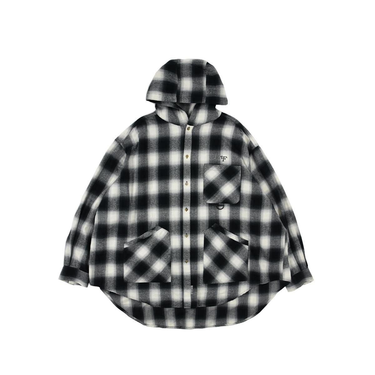 <img class='new_mark_img1' src='https://img.shop-pro.jp/img/new/icons8.gif' style='border:none;display:inline;margin:0px;padding:0px;width:auto;' />FLATLUXVenti Hooded Shirt (Omble Black) 
                          </a>
            <span class=