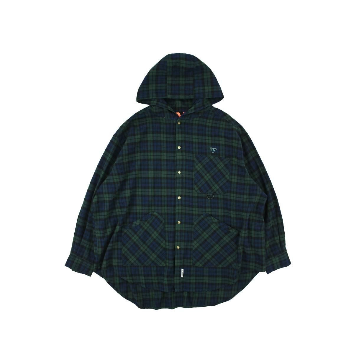 <img class='new_mark_img1' src='https://img.shop-pro.jp/img/new/icons8.gif' style='border:none;display:inline;margin:0px;padding:0px;width:auto;' />FLATLUXVenti Hooded Shirt (Blackwatch) 
                          </a>
            <span class=